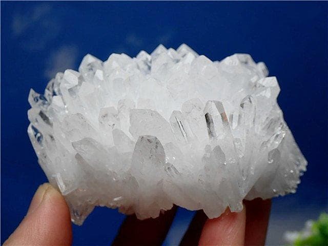 AAA級高透明度天然水晶クラスターYT6B6/148B182C