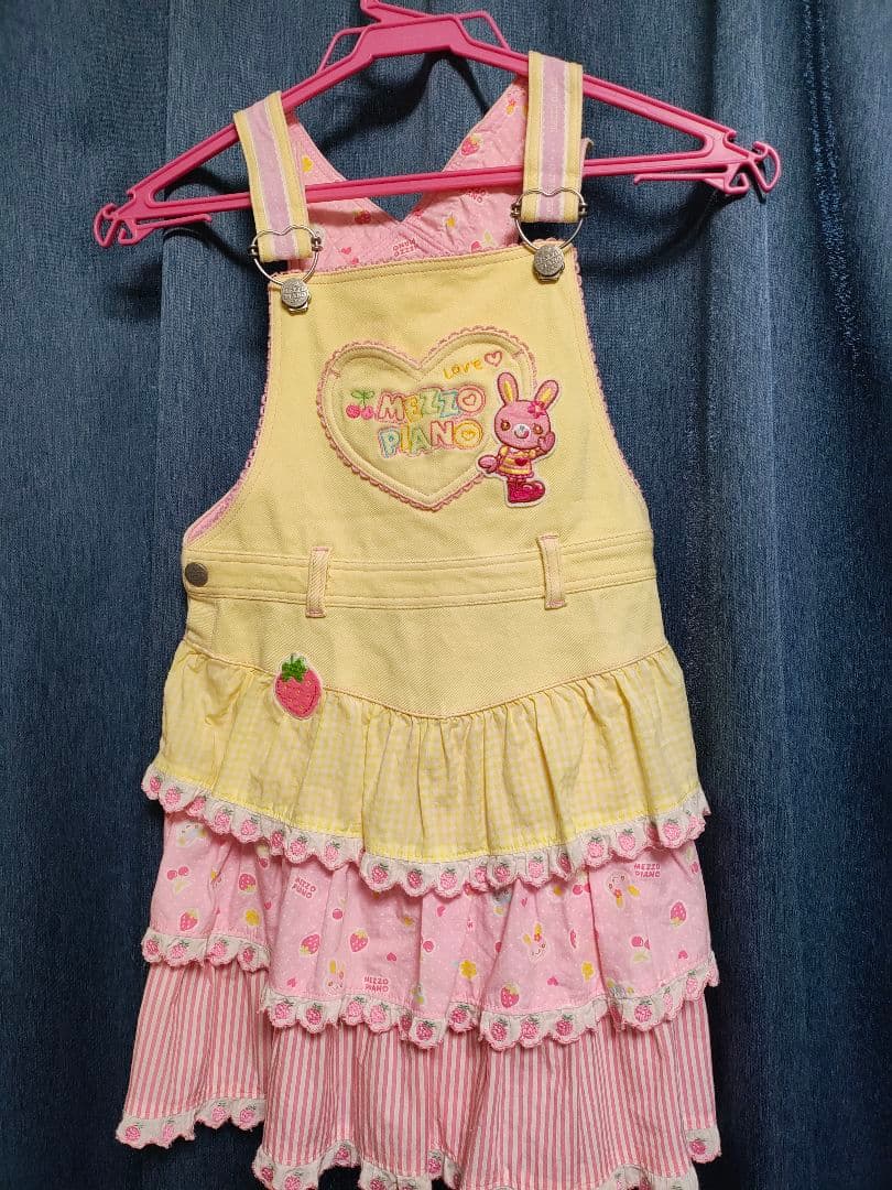 日*9様 メゾピアノ　レトロ　希少　ジャンパースカート