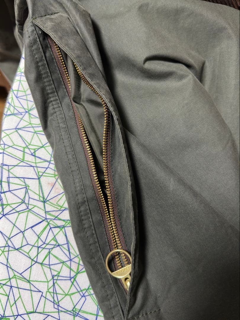 Barbour Beaufort ワックス セージ サイズ42 2ワランド