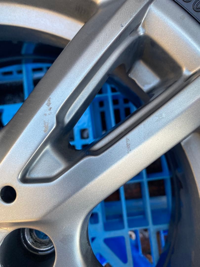 ポロ DBA-6RCBZ 15インチ スタッドレスタイヤ 5スポークホイール