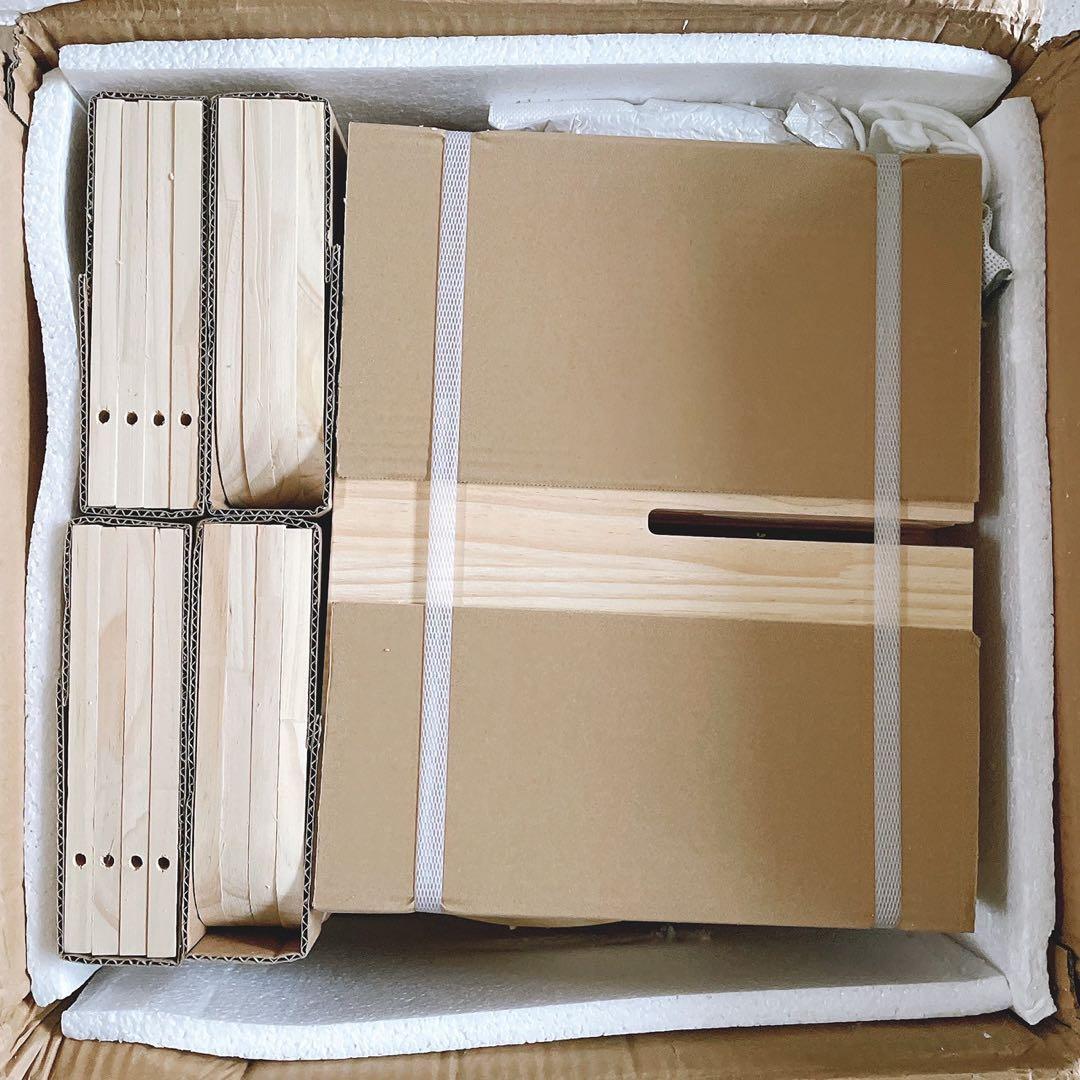 回転本棚 大容量 絵本 収納 モダン天然木 A4 おしゃれ 回転式本棚 4段