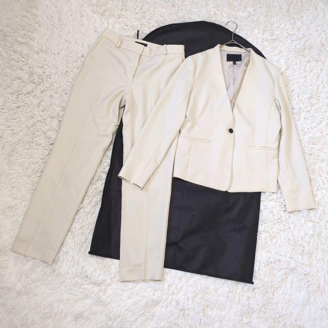 icb BrightCrossノーカラージャケット パンツ大きい サイズ　6