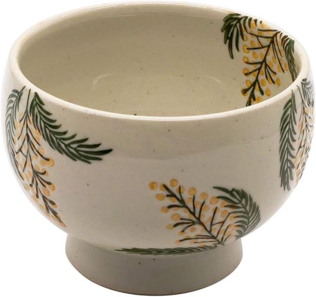 波佐見焼 勲山製陶 丸々碗 約11cm ミモザ 日本製