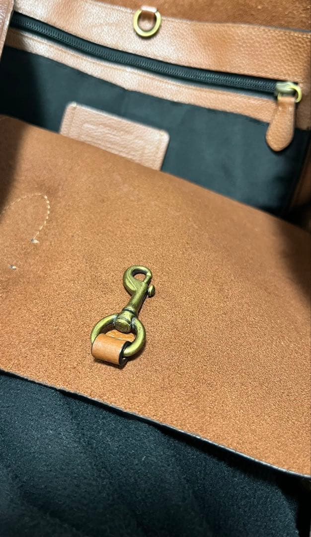 COACH ブラウン トートバッグ