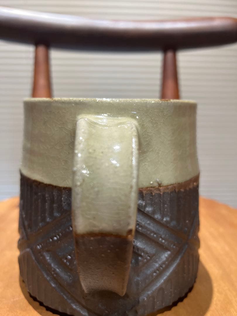 工房コキュ　沖縄やちむん　ピッチャー　花瓶