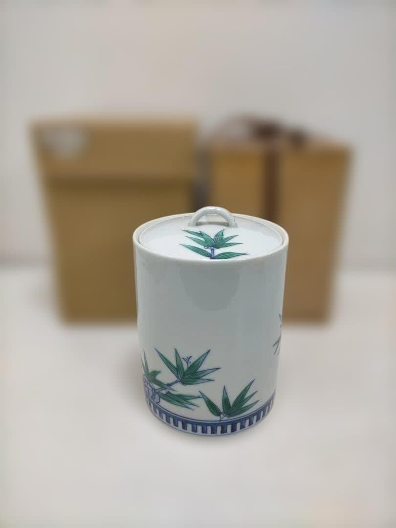 【送料無料】陶器製 骨壺 未使用品 蓋付き 和柄 共箱あり 251225-10T