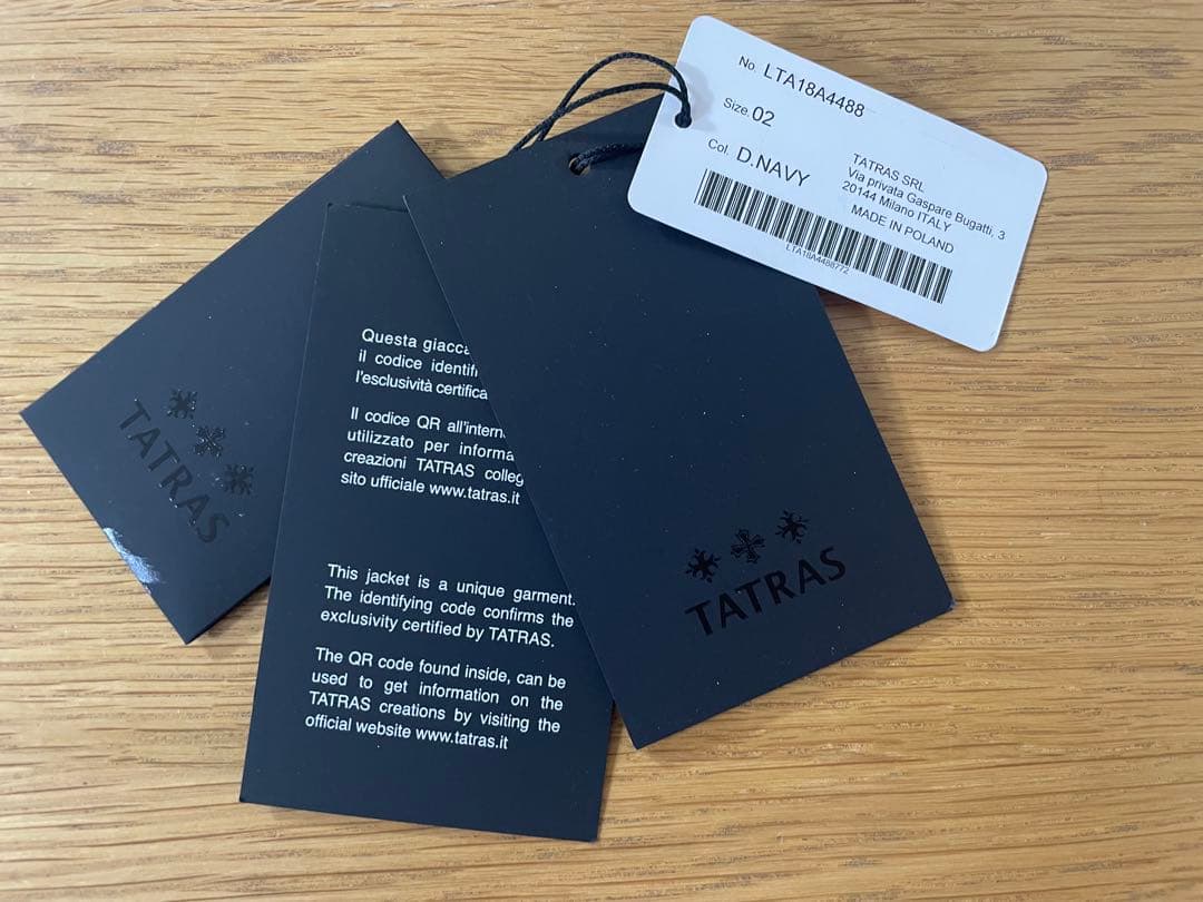 タトラスダウン(ロレンツァーナ) サイズ02 TATRAS★お値下げしました★