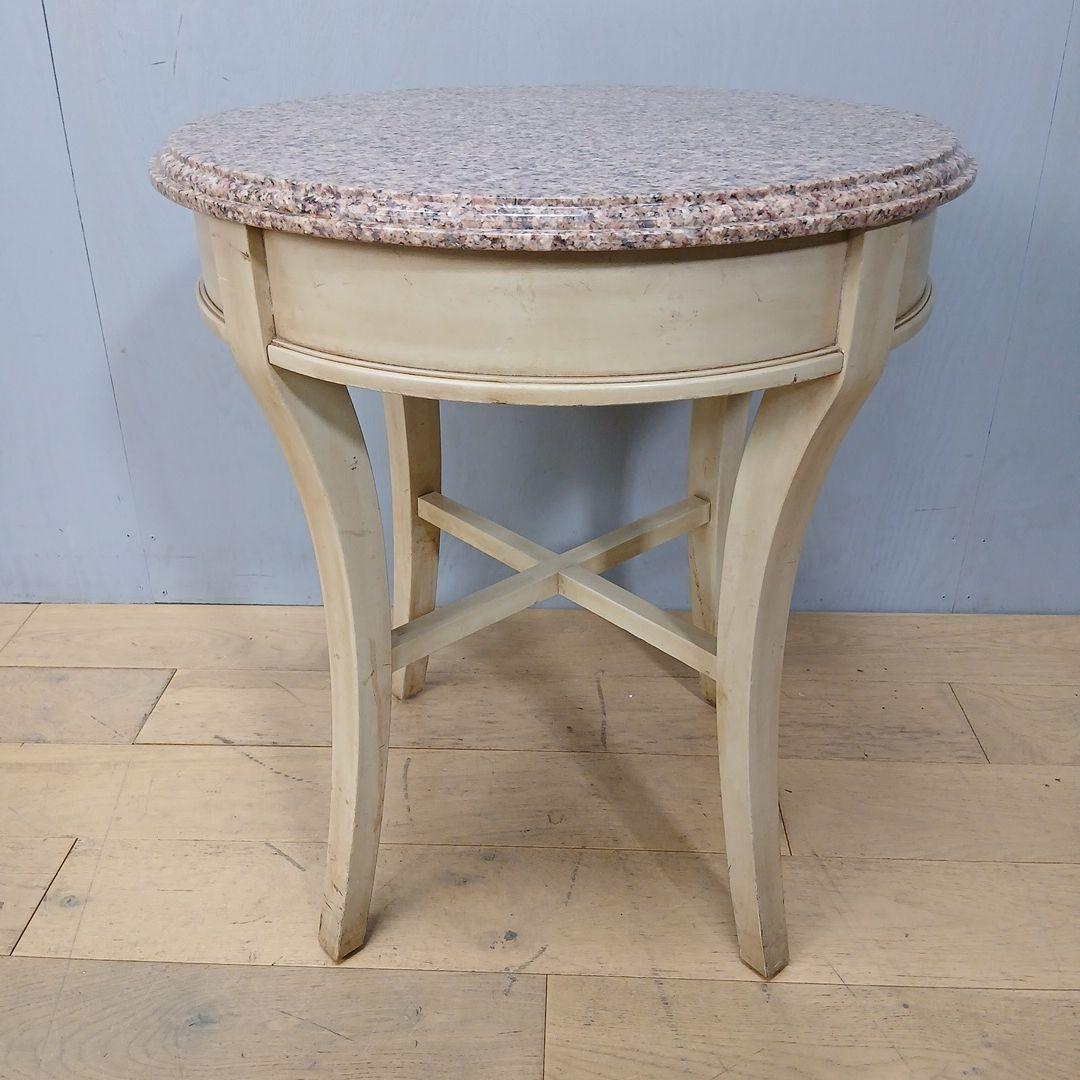 DREXEL HERITAGE サイドテーブル 大理石 ③