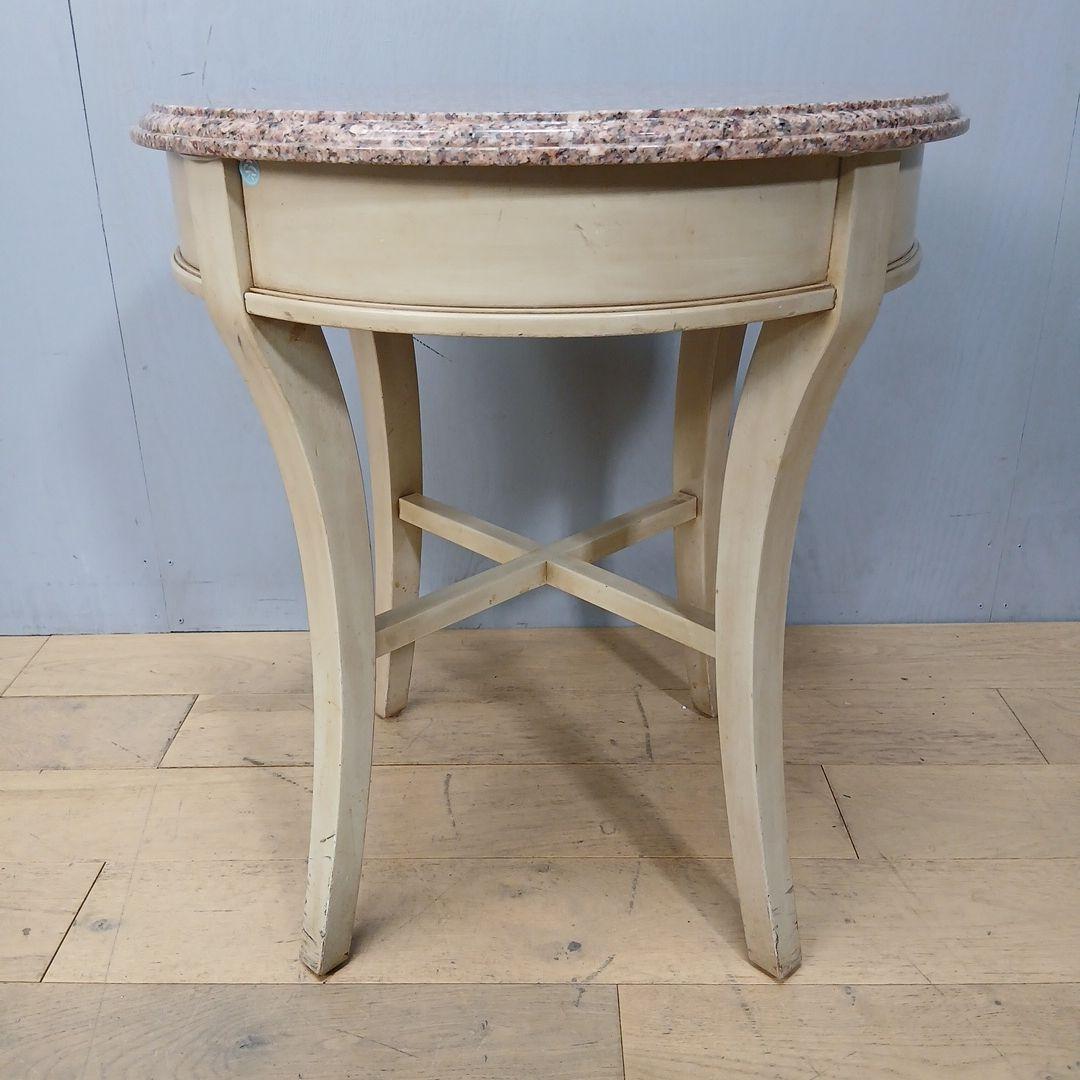 DREXEL HERITAGE サイドテーブル 大理石 ③