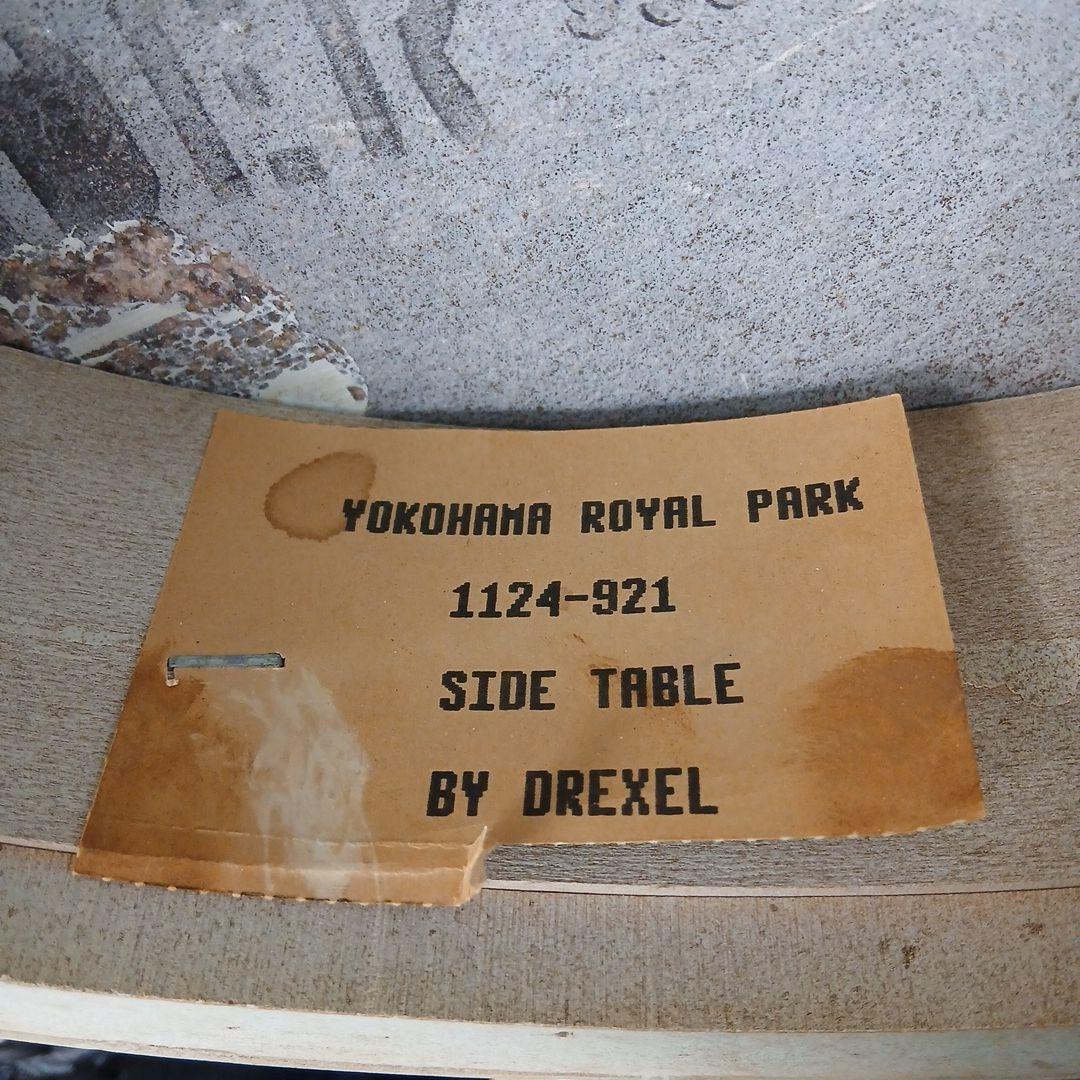 DREXEL HERITAGE サイドテーブル 大理石 ③