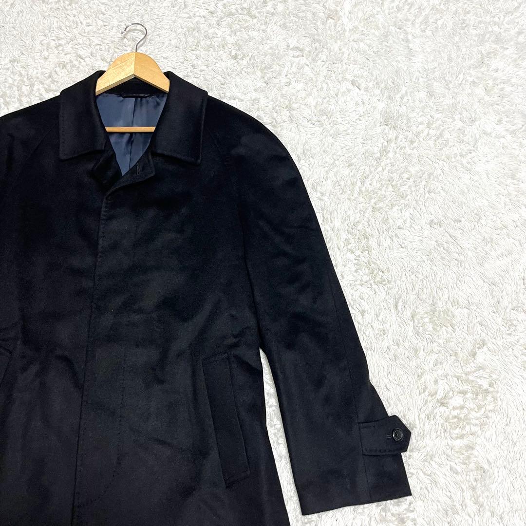 ✨未使用級✨AVANT カシミヤ100% ステンカラーコート 比翼ボタン XL