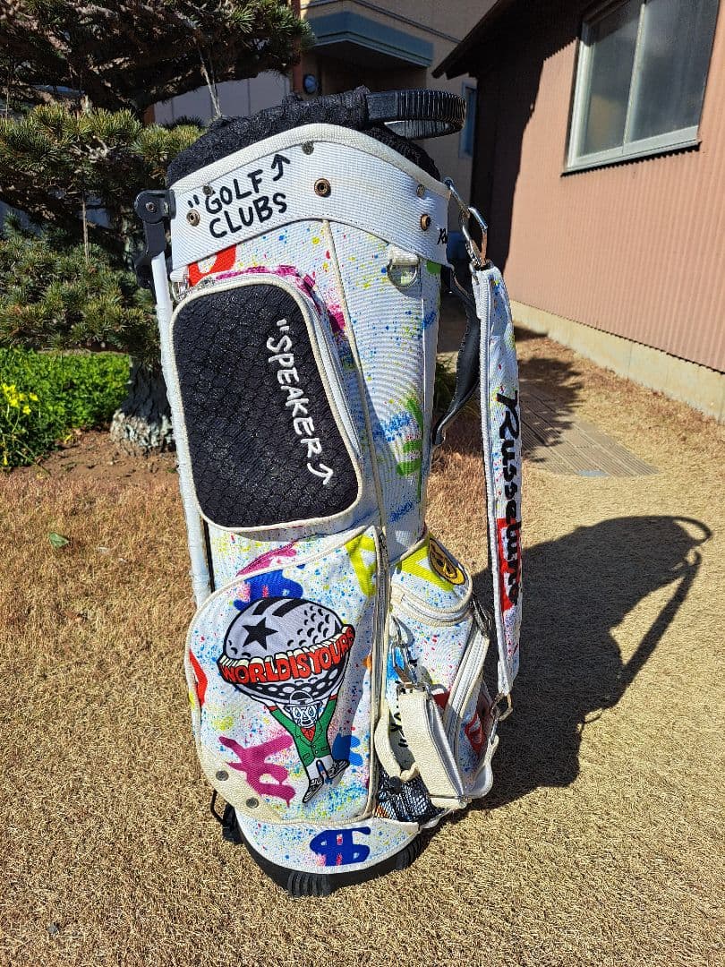 Russelluna キャディバッグ ヘッドカバーセット