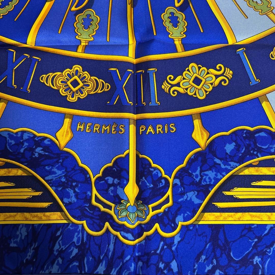 HERMES エルメス ヴィンテージスカーフ　太陽 カレ90