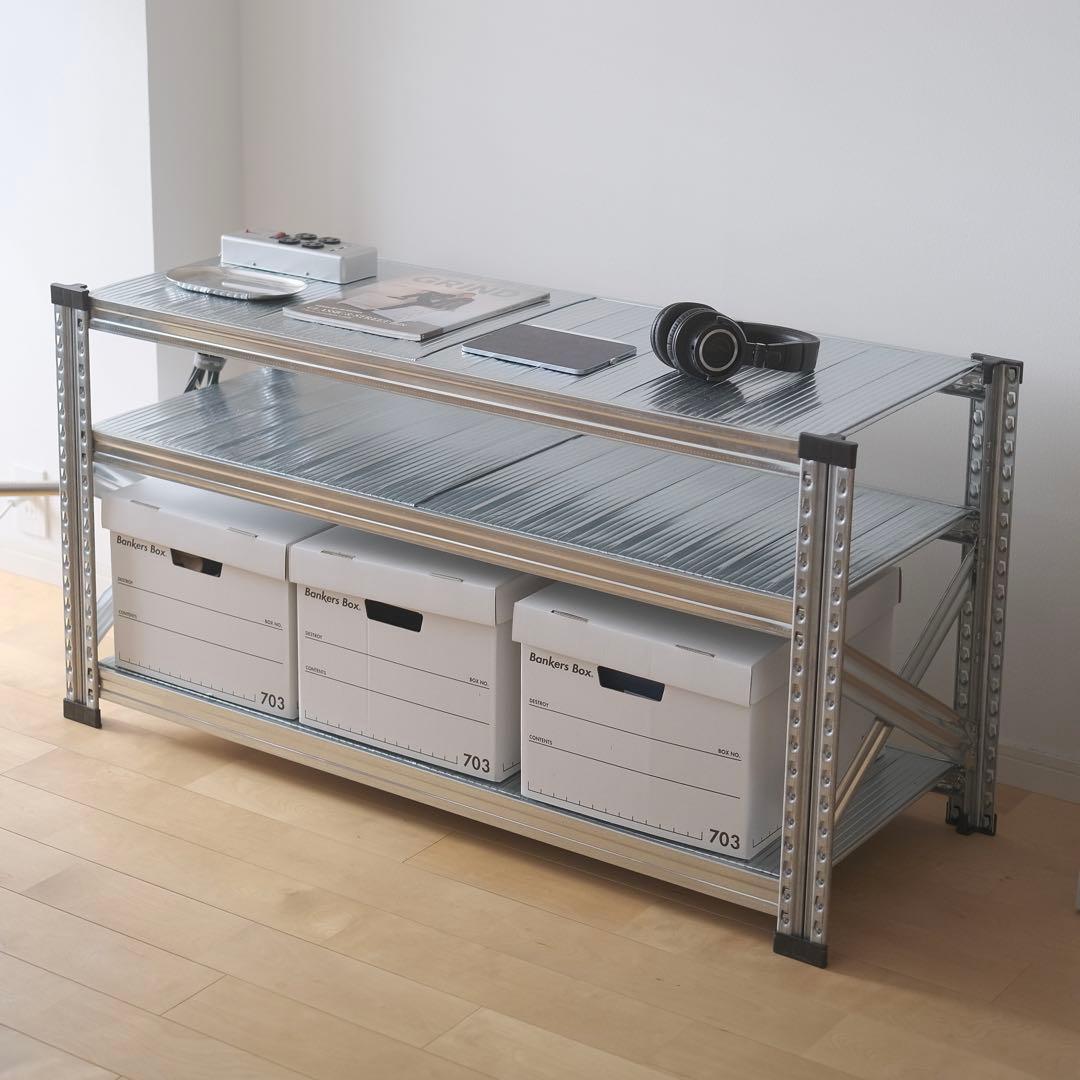 【定価31,200円】LSISTEM/SUPER123 スチールシェルフ