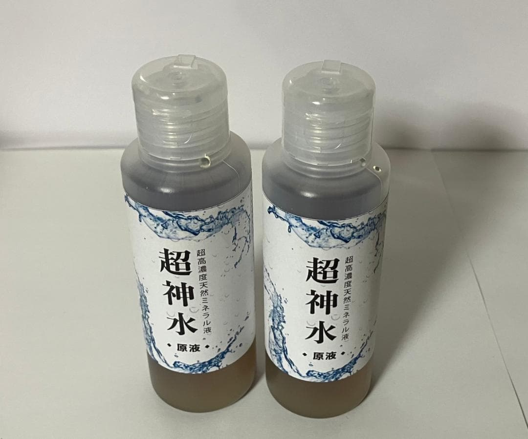 超ミネラル100％ 超神水原液200ml ◎100倍希釈液20㍑10万8千円相当