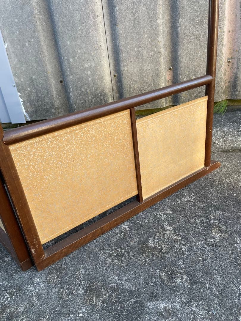 稀少/古道具/当時物/無垢材/木製/衣紋掛け/衣桁/着物掛け/30