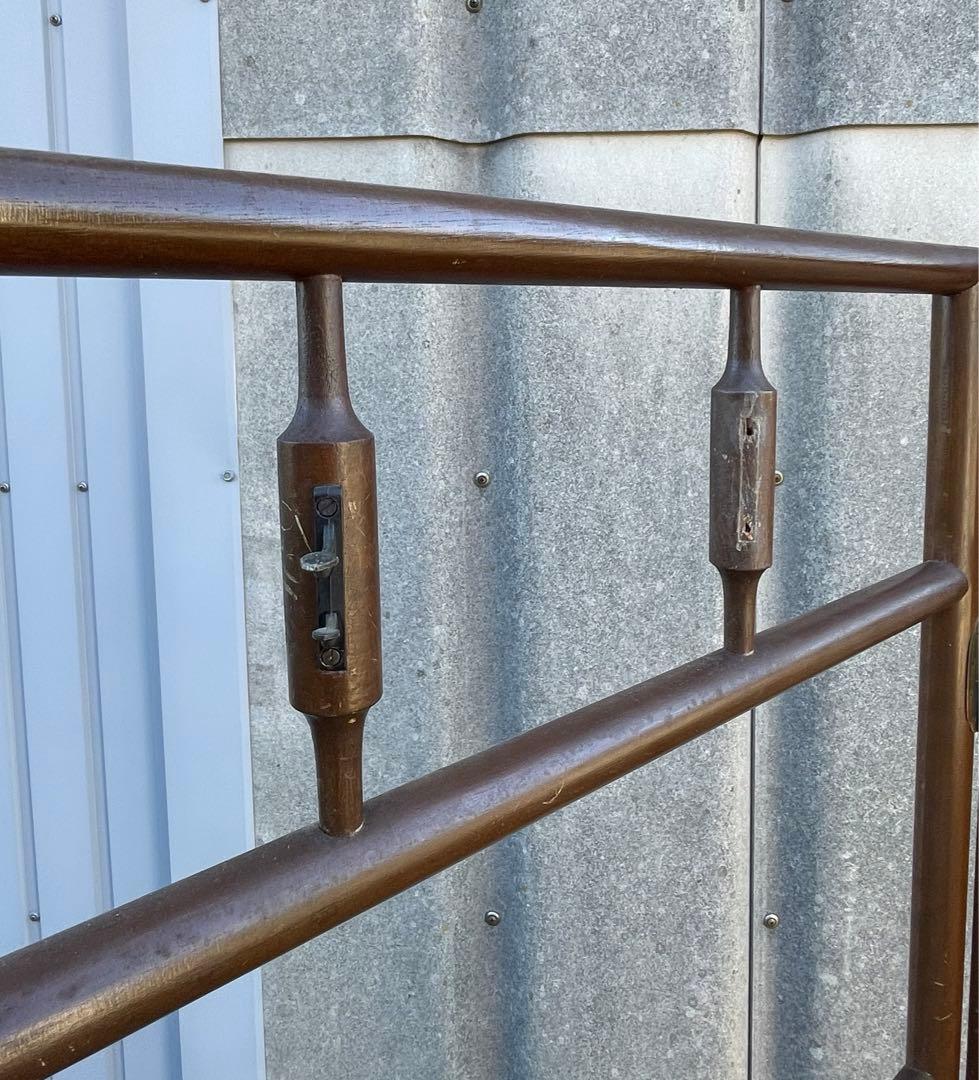 稀少/古道具/当時物/無垢材/木製/衣紋掛け/衣桁/着物掛け/30