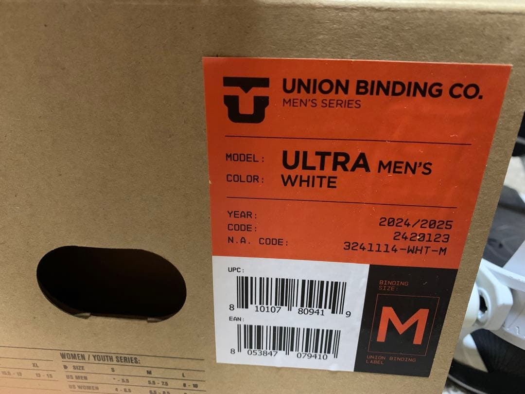 UNION ULTRA Mサイズ ［MEN]24-25モデル ユニオンウルトラ