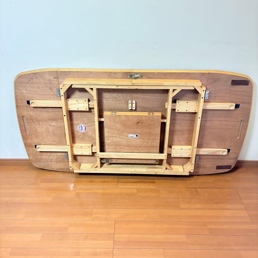 【美品・送料込み】ACTUS系 北欧風 伸長式 バタフライ ダイニングテーブル