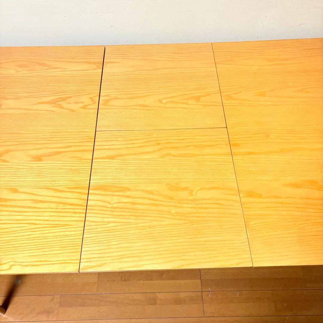 【美品・送料込み】ACTUS系 北欧風 伸長式 バタフライ ダイニングテーブル