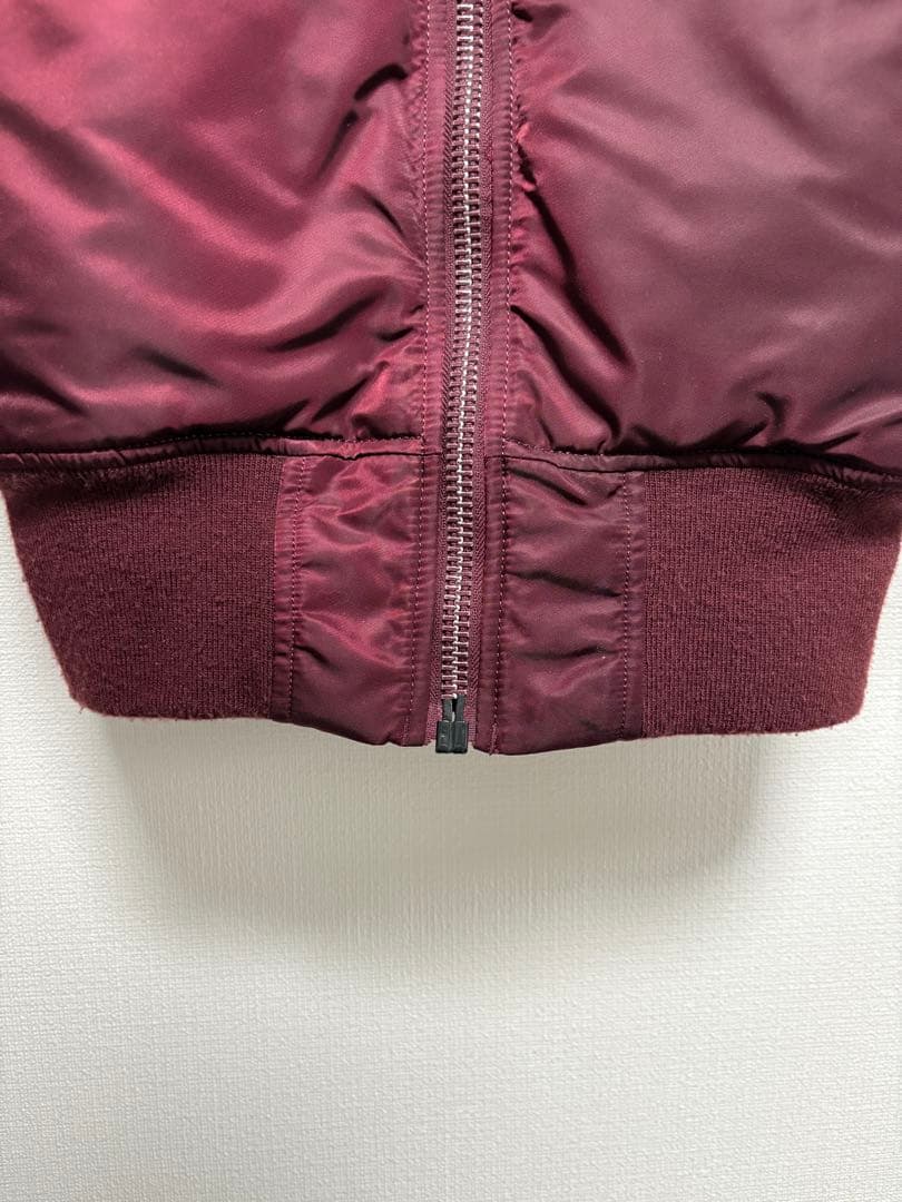 alpha industries 希少色 MA-1 xs バーガンディ