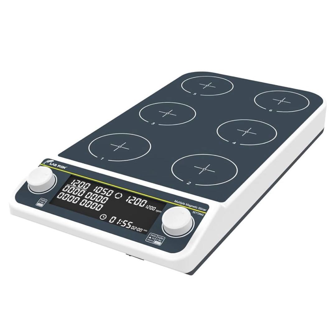 新品】LAB FISH 6連スターラー MMS6Pro 個別制御 500ml×6