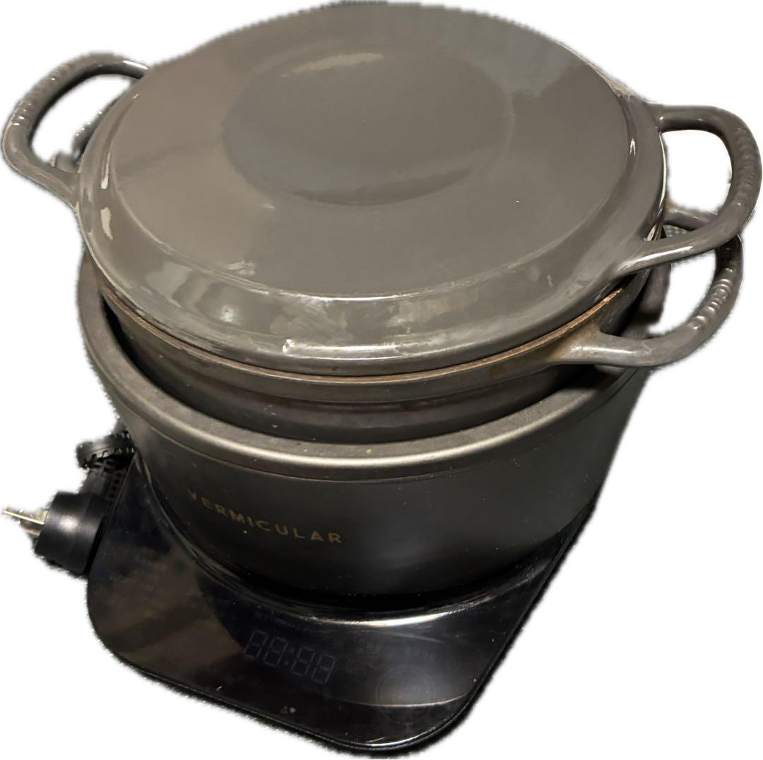 VERMICULAR ライスポット　3合炊き　PH19A トリュフグレー