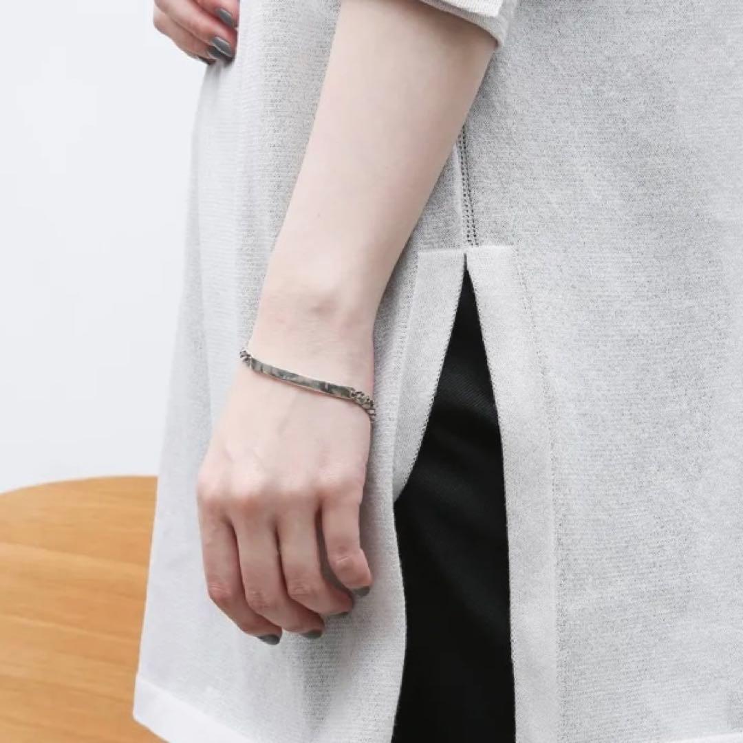 20/80 STERLING ID ブレスレット シルバー925 サイズ2 美品