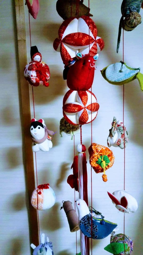 ⑨新品　世界でたったひとつの吊るし飾り