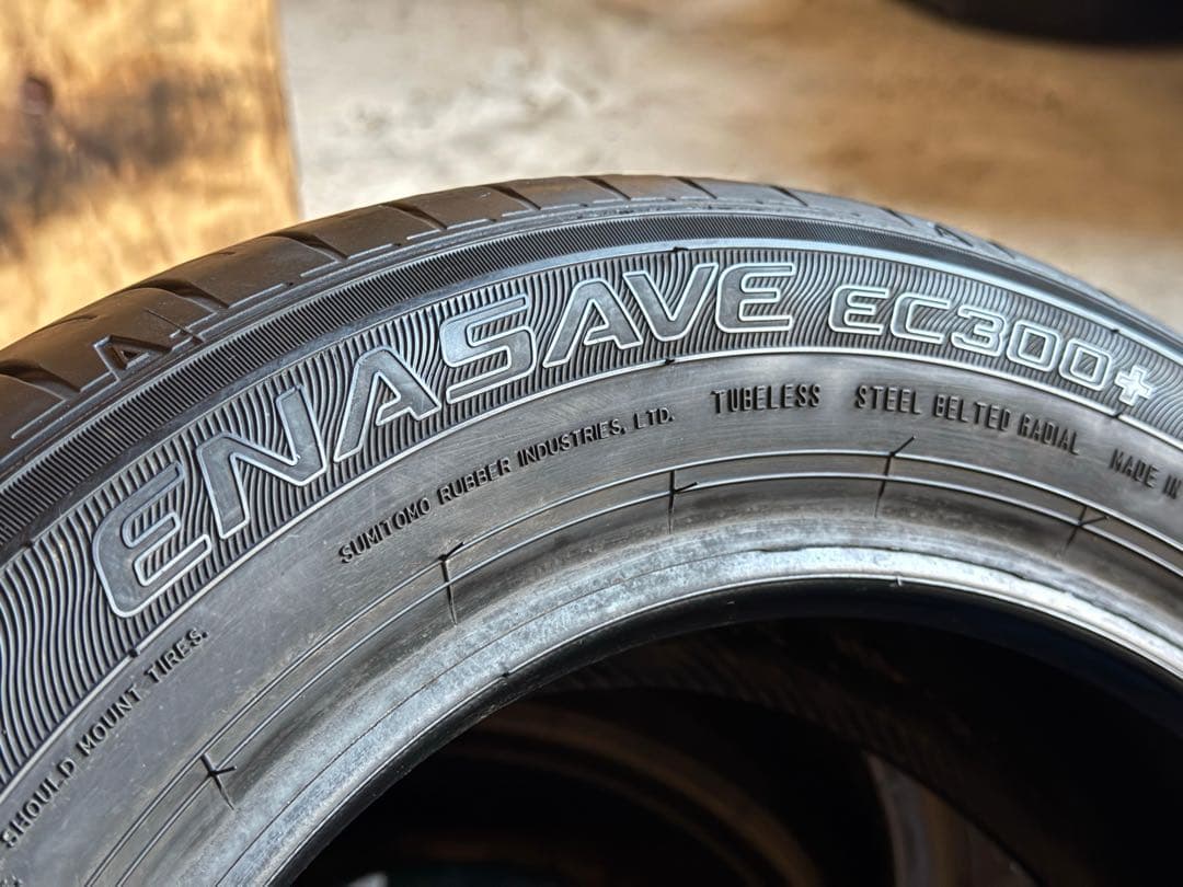 タイヤ・ホイール (555)155/65R14 DUNLOP ENASAVE EC300+