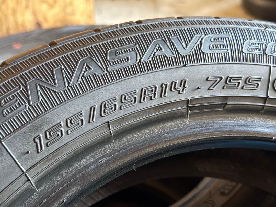タイヤ・ホイール (555)155/65R14 DUNLOP ENASAVE EC300+