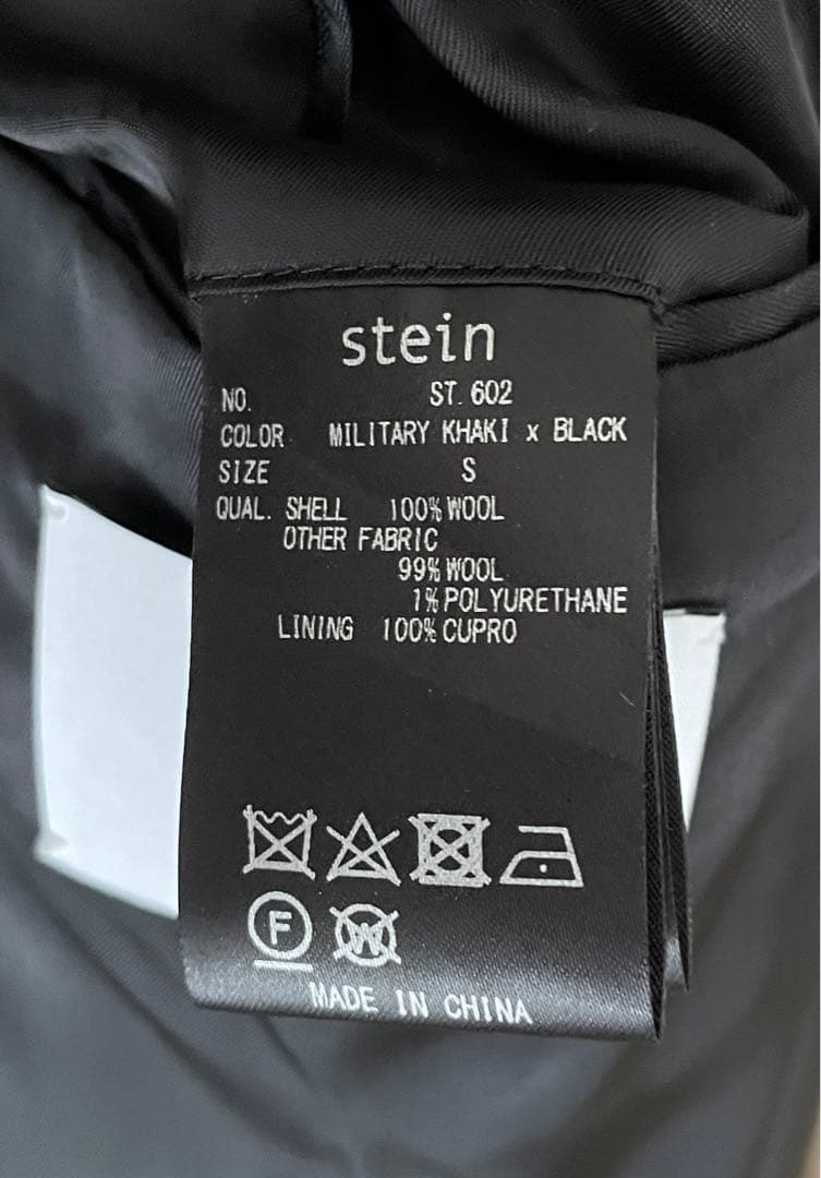 ジャケット・アウター stein DOUBLE LAPELED DOUBLE BREASTEDCOAT