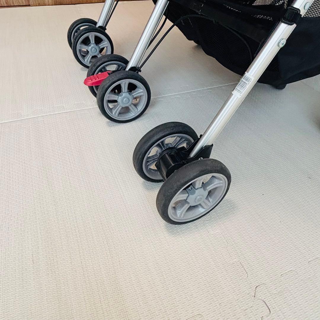 combiコンビツインスピン 2人乗り双子 取扱説明書付属