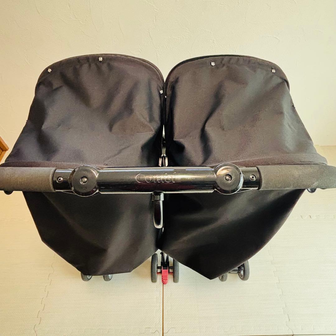 combiコンビツインスピン 2人乗り双子 取扱説明書付属