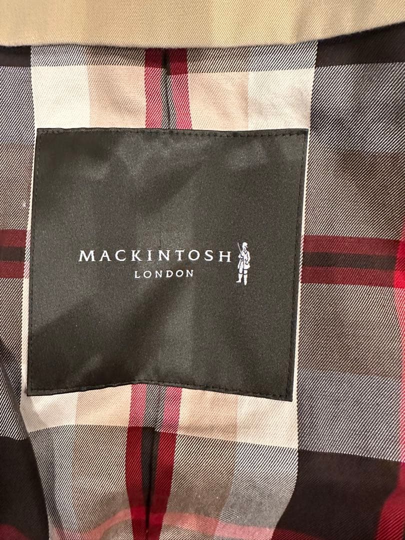 MACKINTOSH ベージュ トレンチコート　サイズLL