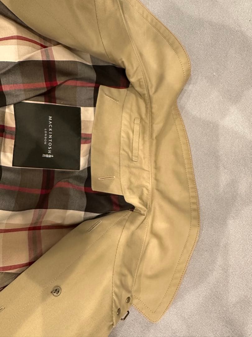 MACKINTOSH ベージュ トレンチコート　サイズLL