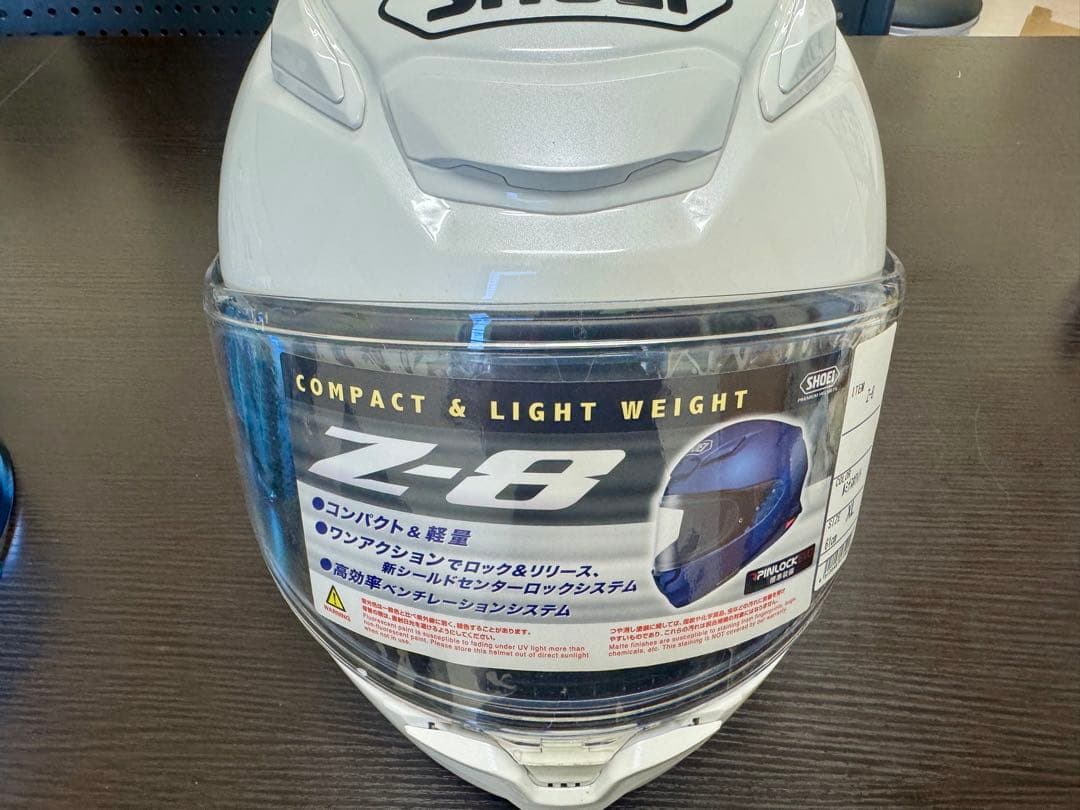 T*O様 SHOEI Z-8 フルフェイスヘルメット XL スモークミラーブルー