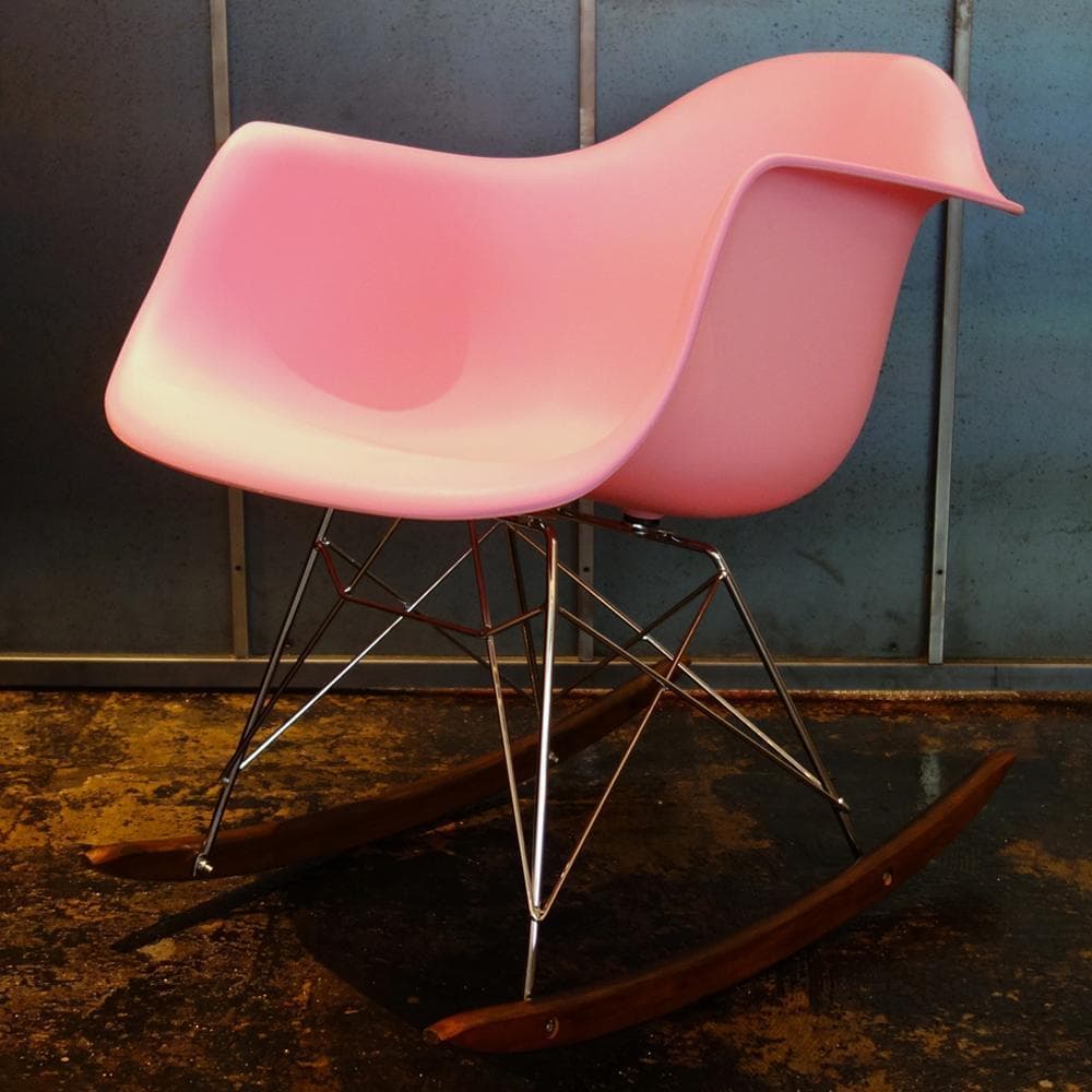 イームズ RAR シェルチェアー イス 椅子 Eames 家具 ピンク/BR