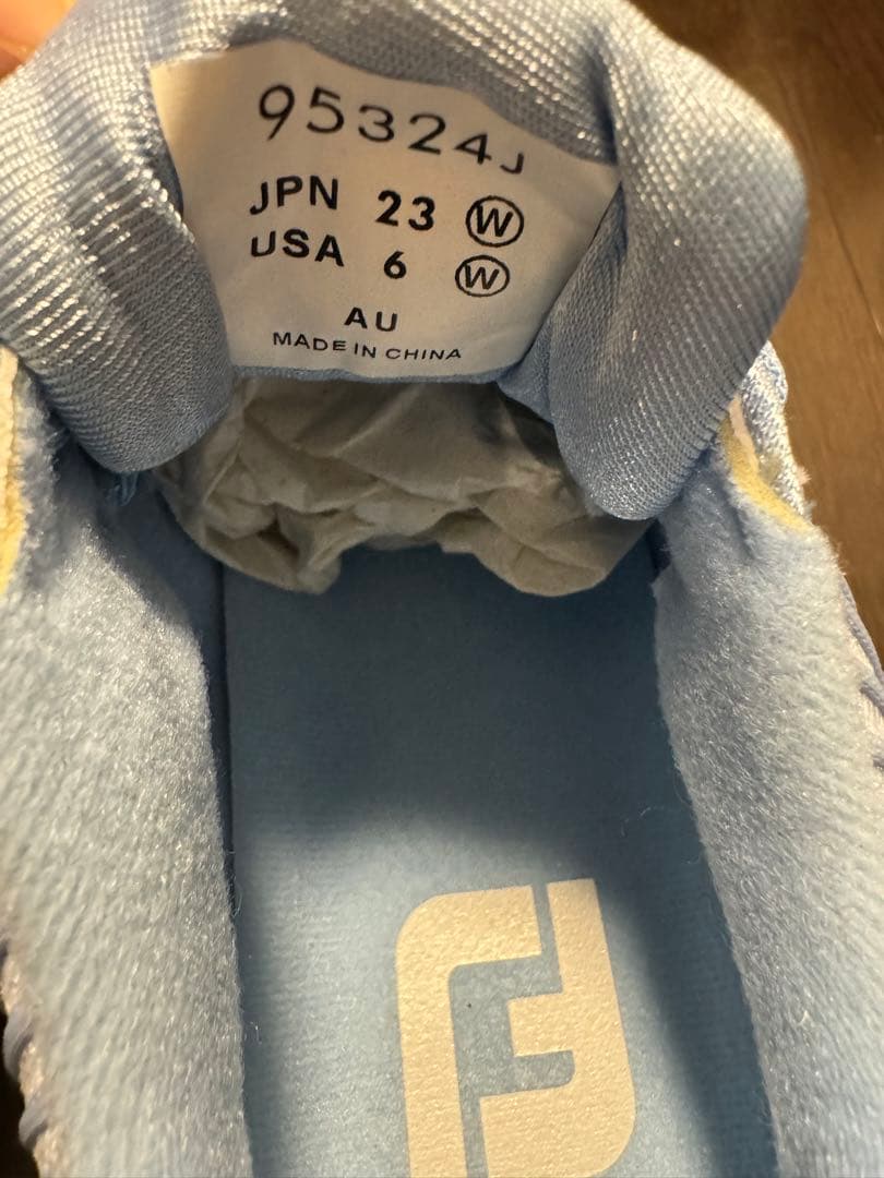 新品未使用！　FootJoy ゴルフシューズ ライトブルー