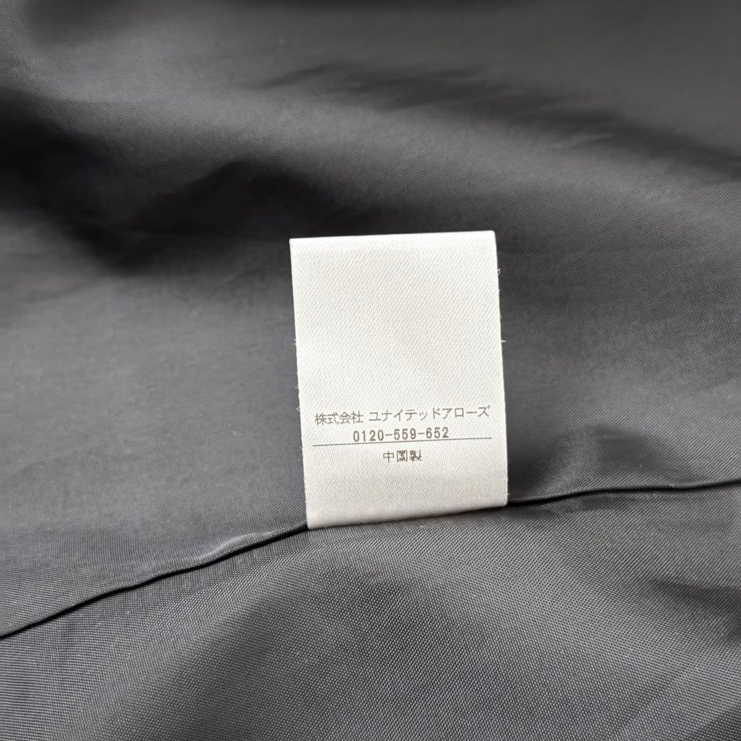 極美品❤️ユナイテッドアローズ　パンツスーツ　セットアップ　ノーカラー　M