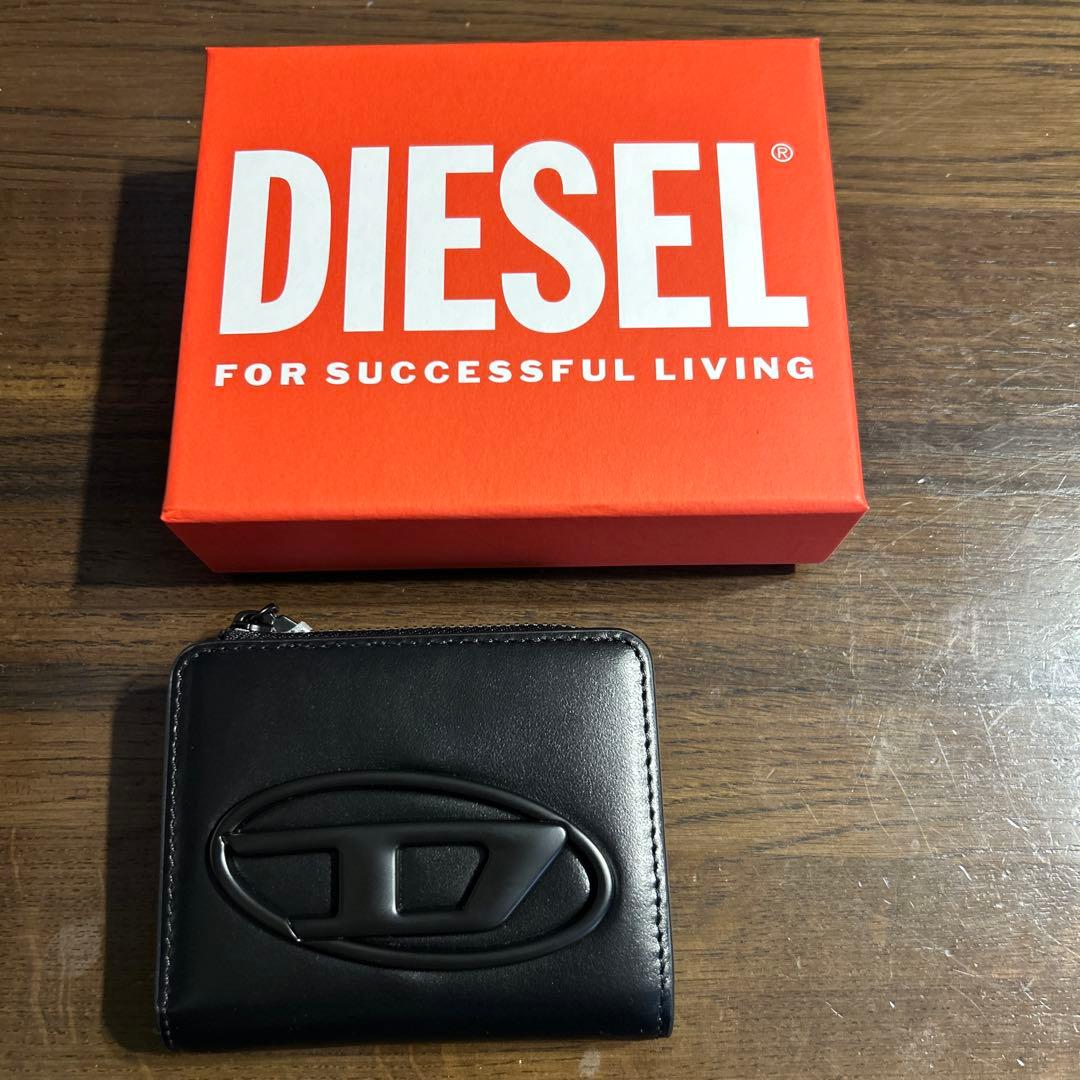 DIESEL ブラックレザーケース