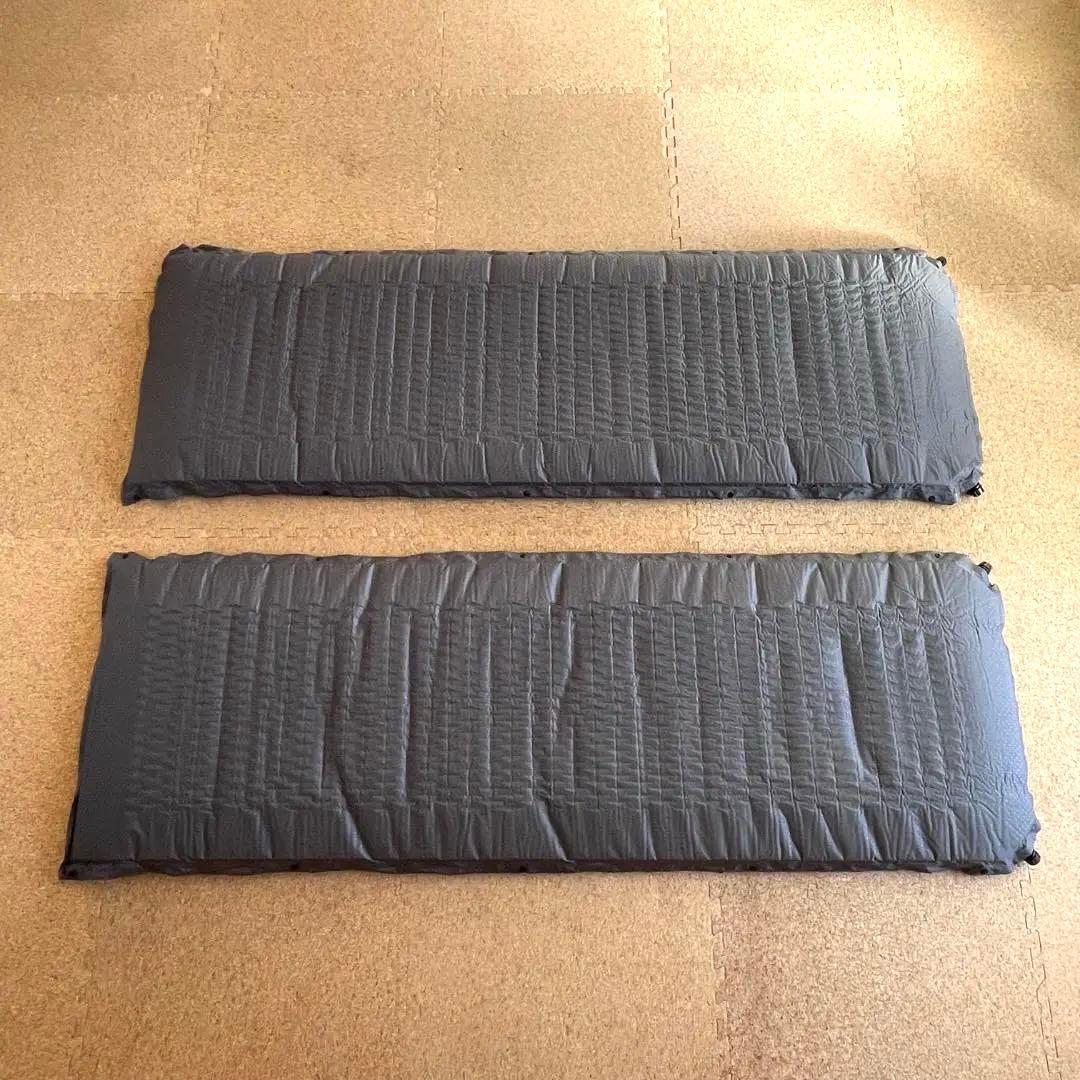 【1度使用のみ・2個セット】WAQ インフレータブルマット 厚さ8cm タン