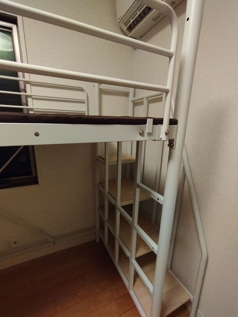 受け渡しのみ　モダンデコ　ロフトベッド