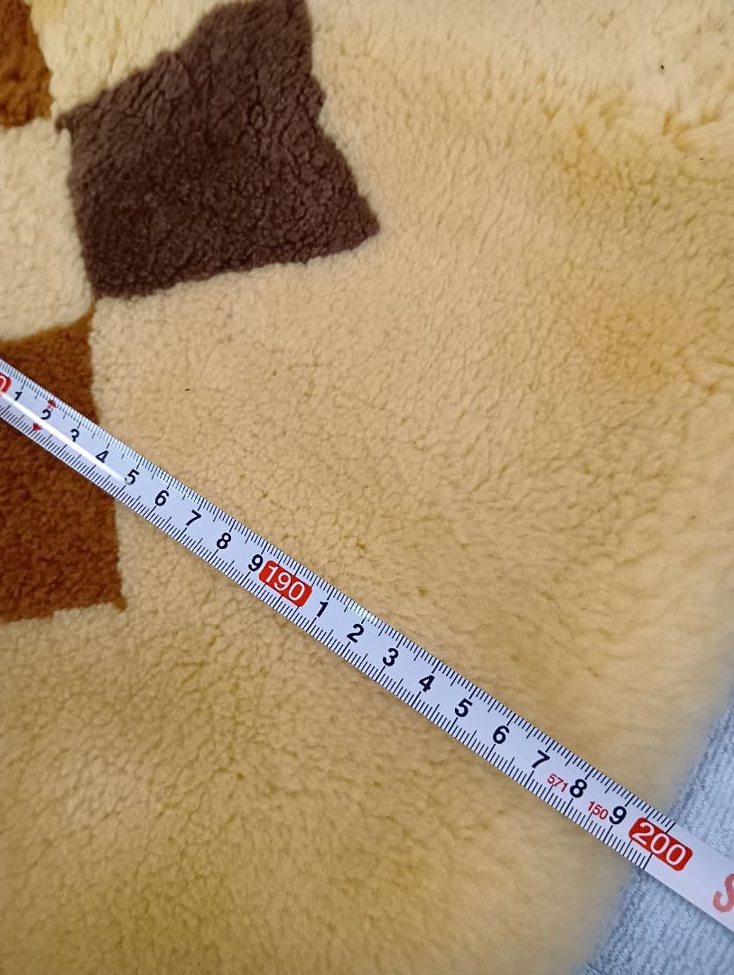 クリーニング済　ムートンライフ　　　ムートンシーツ　シングルサイズ　あったか寝具