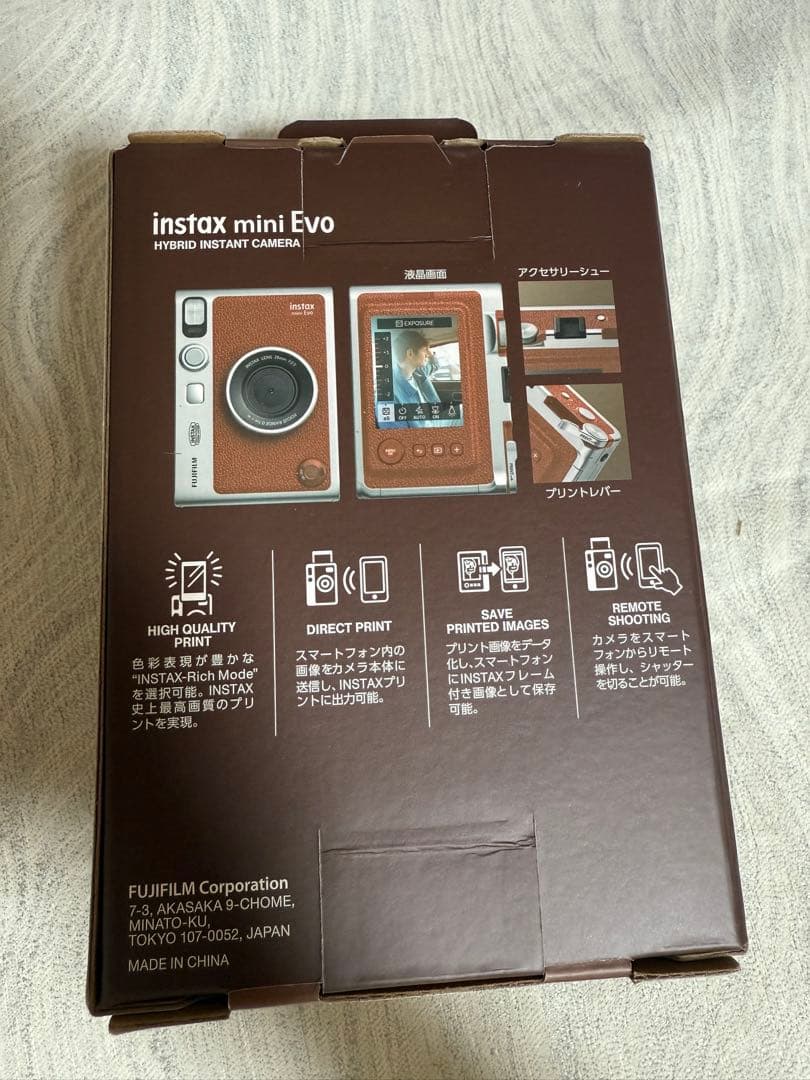 FUJIFILM instax mini Evo 本体