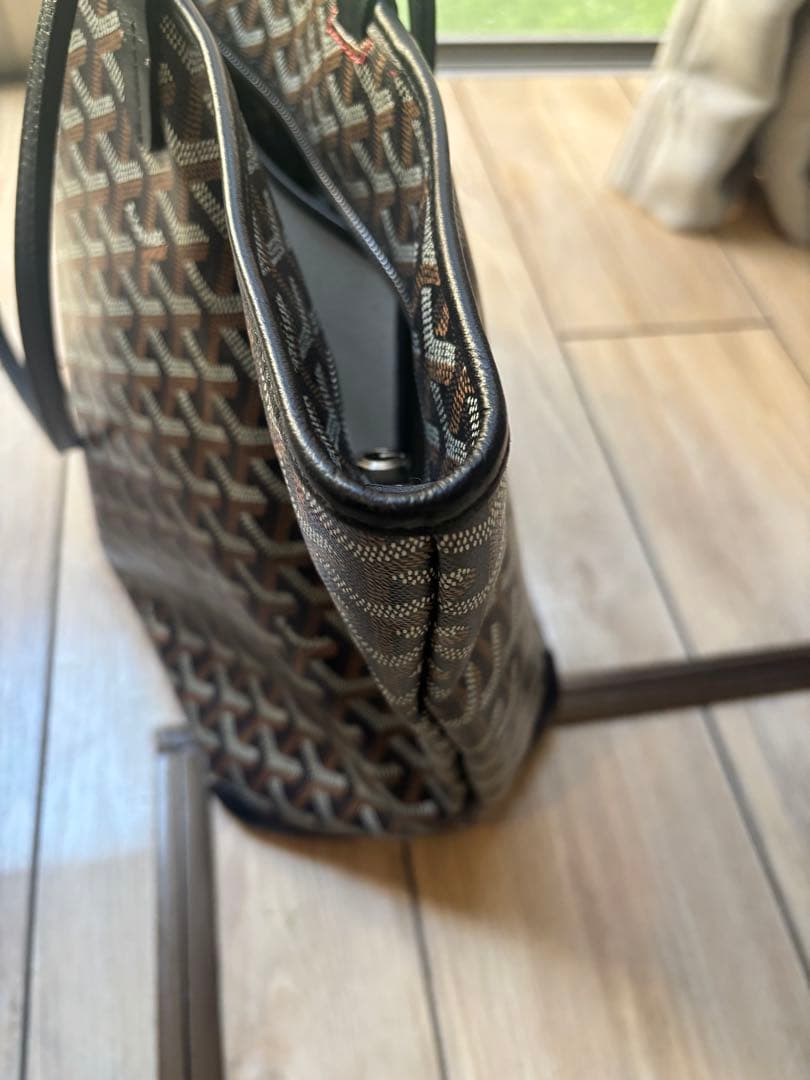 【値段交渉可】GOYARDゴヤール　アルトワMM トートバッグ　ジップ付