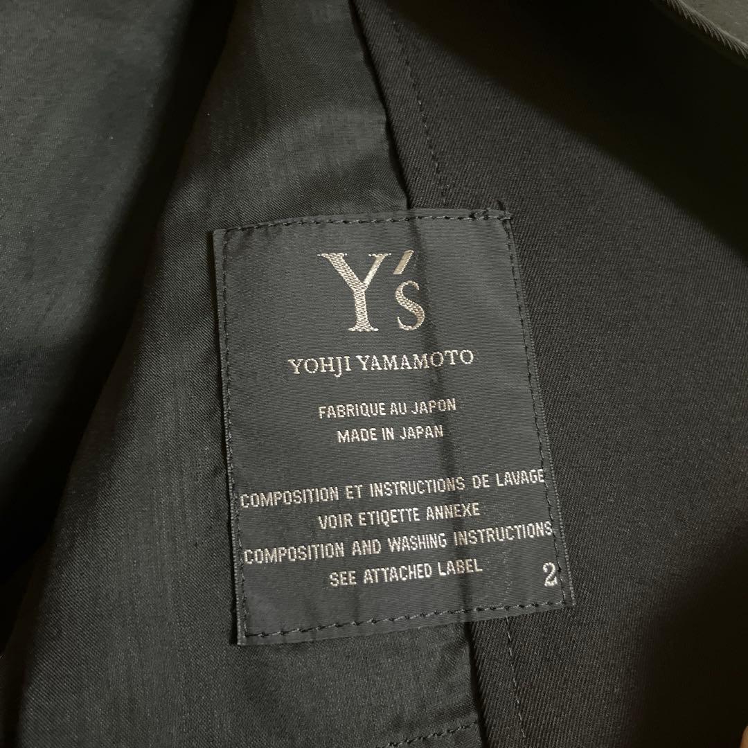 yohoji Yamamoto ウール 比翼 ロングコート