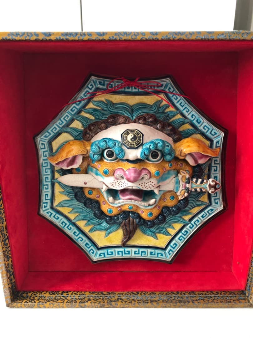 台湾交趾陶　(30年以上前の作品)