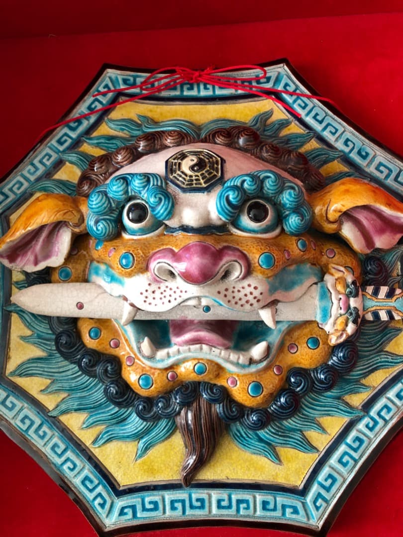 台湾交趾陶　(30年以上前の作品)