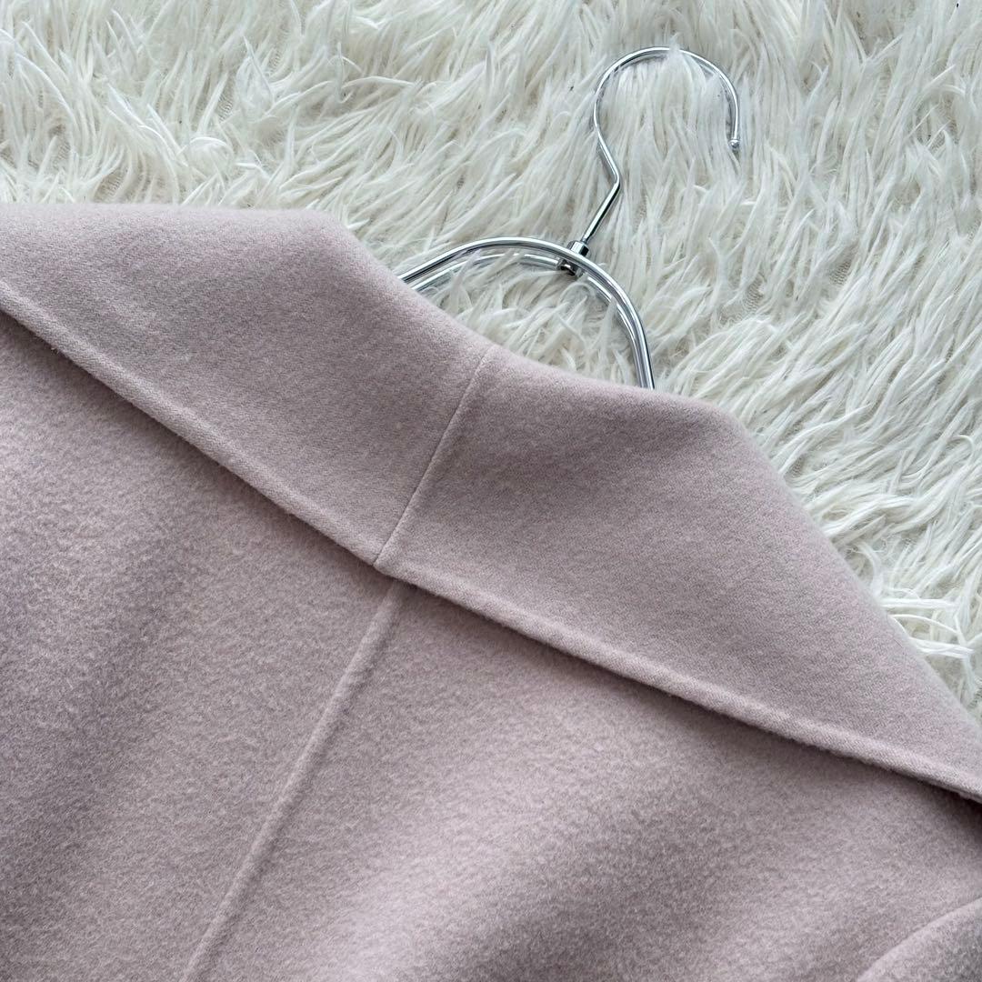 美品✨ アニュアンス 2022年 ビッグカラーリバーコート マキシ丈 毛100%